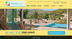 Desktop Screenshot of almeriacasas.com